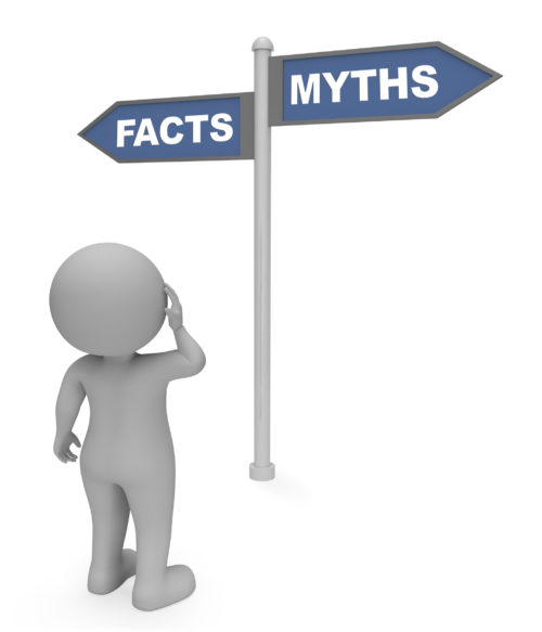 Facts Myths Sign